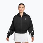 Dámská tenisová mikina Nike Advantage Dri-Fit FZ black/white
