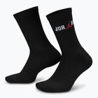 Ponožky Jordan Everyday Crew 1 pár black/white/university red
