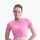 Dámský tréninkový top Nike Pro Dri-Fit Graphic Cropped playful pink/pink foam/white