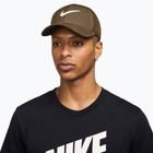 Kšiltovka Nike Dri-FIT Club mosswood brown/white