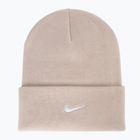 Zimní čepice Nike Peak Swoosh Beanie slit red/white