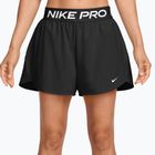Dámské tréninkové šortky Nike Pro Dri-Fit Mid-Rise Brief-Lined 3" black/white