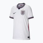 Dětské fotbalové tričko Nike England 2026 Stadium Home white/speed red/obsidian/obsidian
