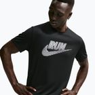 Pánské běžecké tričko Nike Miler Dri-Fit UV black/white