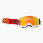 Cyklistické brýle Fox Racing Main Hello Future white/yellow/mirror