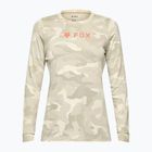 Dámské cyklistické tričko s dlouhým rukávem Fox Racing Ranger Tru Dri W cream