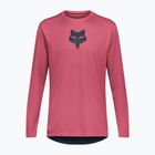 Pánské cyklistické tričko Longsleeve Fox Racing Ranger Fox Head berry