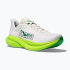 Pánské běžecké boty HOKA Mach 6 white/neon lime