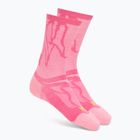 Ponožky HOKA Clifton Crew Run electrik rose