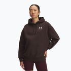 Dámská mikina Under Armour Icon Fleece Hoodie kona brown/white
