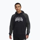 Pánská mikina Under Armour Rival Fleece Colorblock Hoodie black/castlerock/white