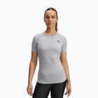 Dámské tréninkové tričko Under Armour HG Authentics Comp SS mod gray/black