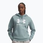 Dámská mikina Under Armour Rival Fleece Big Logo Hoody serpentine/white