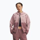 Dámská mikina Under Armour Unstoppable Fleece HZ tourmaline pink/maroon mist/black