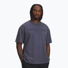 Pánské tričko na lezení Under Armour Project Rock Q3 ST Graphic downpour gray/white