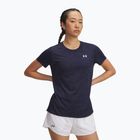 Dámské tréninkové tričko Under Armour Tech Twist midnight navy/white