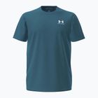 Pánské tričko Under Armour Logo Emb Heavyweight boundless blue/white
