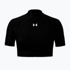 Dámské tréninkové tričko Under Armour HeatGear Crop Mock ultimate black/white