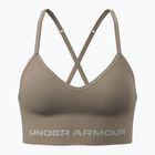 Sportovní podprsenka Under Armour Vanish Seamless Low city khaki/summit white