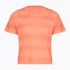 Dámské běžecké tričko Under Armour Velociti electric tangerine/black/green mode