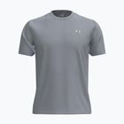Pánské tréninkové tričko Under Armour Tech Taping mod gray/black/lumos lime