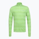 Pánská běžecká mikina Under Armour Velociti 1/4 Zip lumos lime/white