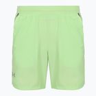 Pánské běžecké šortky Under Armour Launch 7" lumos lime/white