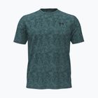 Pánské tréninkové tričko Under Armour Tech Tee Pixelate rack green/black