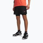 Pánské tréninkové šortky Under Armour Vanish Woven 2.0 2IN1 Shorts ultimate black/venom red/venom red