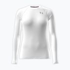 Dámské tréninkové tričko Longsleeve Under Armour HG Authentics Comp LS white/halo gray