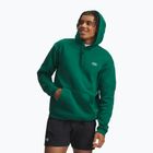 Pánská mikina Under Armour Rival Fleece Hoodie campus ivy/white