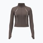 Dámská tréninková mikina Under Armour Meridian Contour Full Zip peppercorn/white/peppercorn