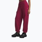 Dámské kalhoty Under Armour Icon Fleece Gym Pant claret/white