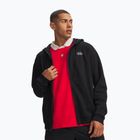 Pánská mikina Under Armour Rival Fleece Full Zip ultimate black/white