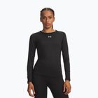 Dámské tréninkové tričko Longsleeve Under Armour ColdGear Crew ultimate black/white