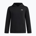Dětská mikina Under Armour B Rival Fleece Hoodie ultimate black/white