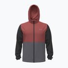 Pánská běžecká bunda Under Armour Velociti Hooded Jacket ultimate black/heritage red/reflective