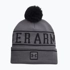 Pánská zimní čepice Under Armour Halftime Pom Beanie castlerock/black/black