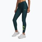 Dámské tréninkové legíny Under Armour HeatGear Novelty Leggings arden green/green citrine