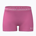 Dámské tréninkové šortky Under Armour HeatGear Shorty pink frenzy/prime pink