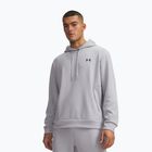 Pánská mikina Under Armour Flex Fleece Hoodie mod gray/black