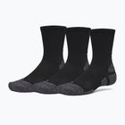 Ponožky Under Armour Perf Tech Pro 3 Pack Crew ultimate black/ultimate black/castlerock