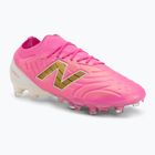 Kopačky New Balance Tekela Elite Low V5 FG pink heat/metallic gold/pink satin