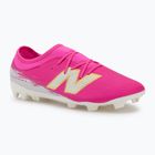 Dětské kopačky New Balance Furon Team V8 FG pink heat/sea salt/gold metallic
