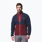 Pánská fleecová mikina Columbia Sequoia Grove FZ Fleece rich wine/collegiate navy