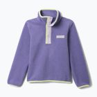 Dětská fleecová mikina Columbia Halvetia II Half Snap Fleece stormwatch/lavender pearl