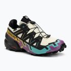 Pánské běžecké boty Salomon Speedcross 6 GTX transparent yellow/black/waterfall