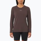 Dámské tričko Longsleeve Salomon Shakeout Core coffe bean