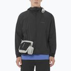 Pánská větruodolná bunda Salomon Outwind Full Zip deep black