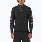 Pánské běžecké triko s dlouhým rukávem Salomon Shakeout Core deep black